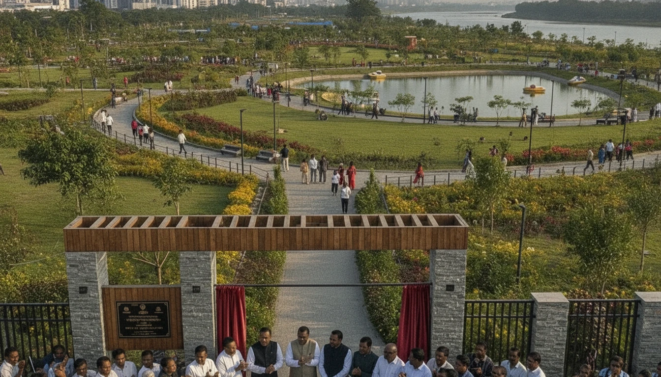 Assam CM Inaugurates Atal Udyan, Boosting Guwahati's Green Cover