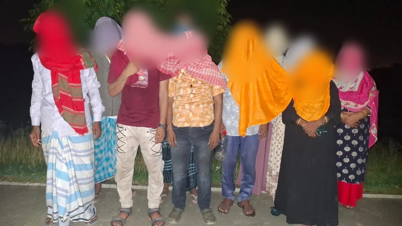 অসম সীমান্তত অনুপ্ৰৱেশৰ চেষ্টা বিফল, ২১ জনক আটক