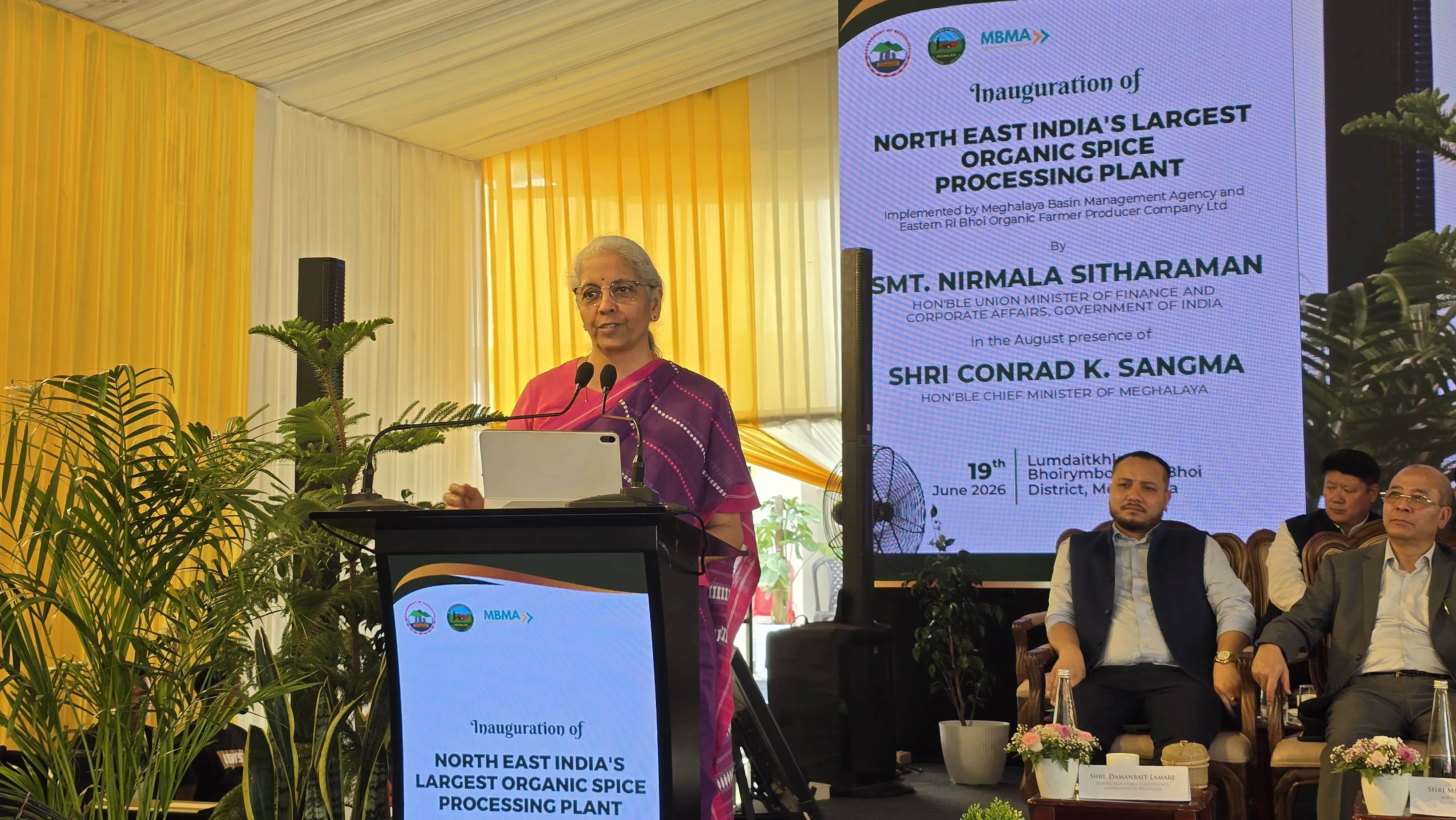 FM Sitharaman Pitches Northeast as India's Next Growth Engine, Champions Premium Organic Farming