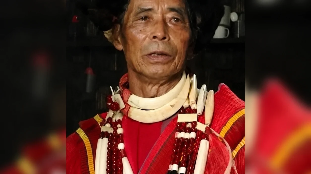 Naga Folk Art Icon Sangyusang Pongener, 83, Conferred Padma Shri