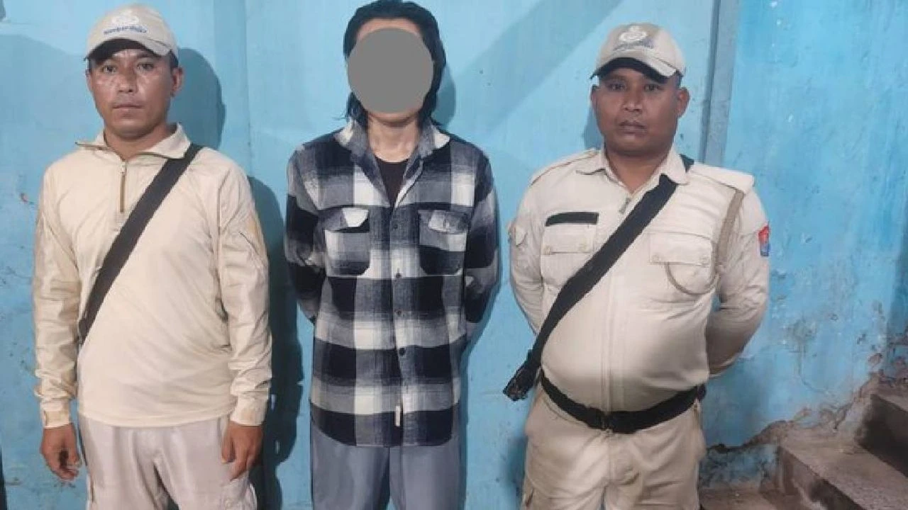 Key MNPF Cadre Apprehended in Imphal Amidst Intensified Manipur Security Operations