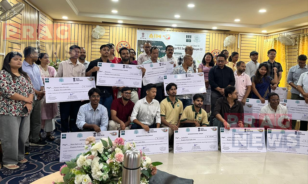 NEATEHUB Distributes Rs. 1.2 Crore in Grant-in-Aid to 18 Agri-Startups Under RKVY-RAFTAAR