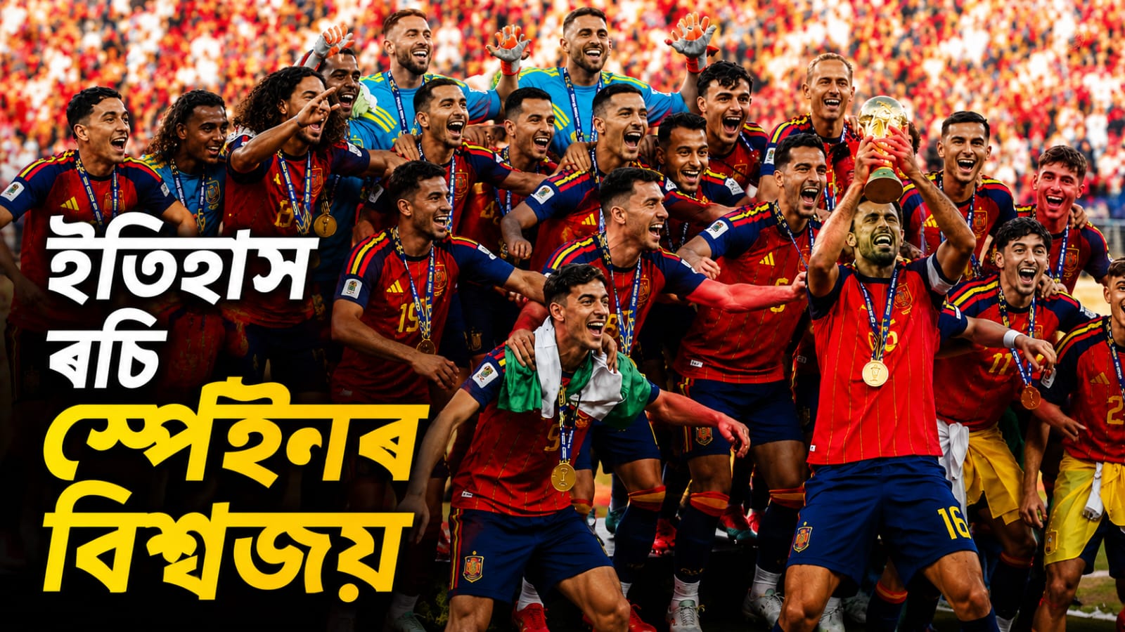 ইতিহাস ৰচি স্পেইনৰ বিশ্বজয়