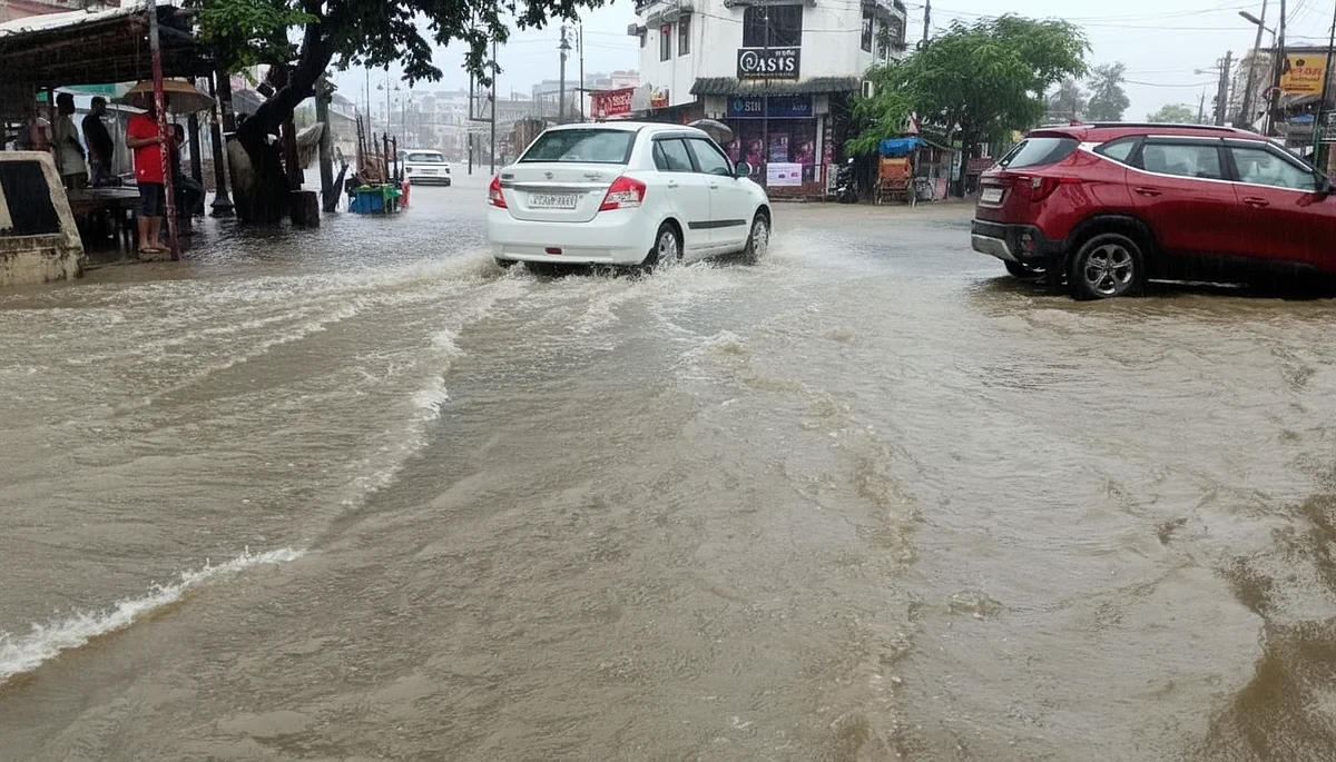 Upper Assam Faces Flood Crisis as Four Rivers Breach Danger Marks
