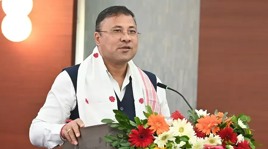 Assam Minister Bimal Borah Inspects Jamugurihat Industrial Site