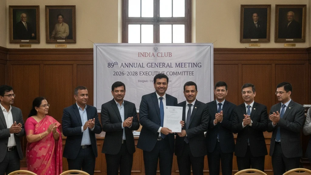India Club Guwahati Elects New Executive Committee for 2026-28 Term