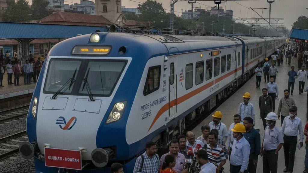 Guwahati-Howrah Vande Bharat Sleeper Service Announced, Enhancing Northeast Connectivity