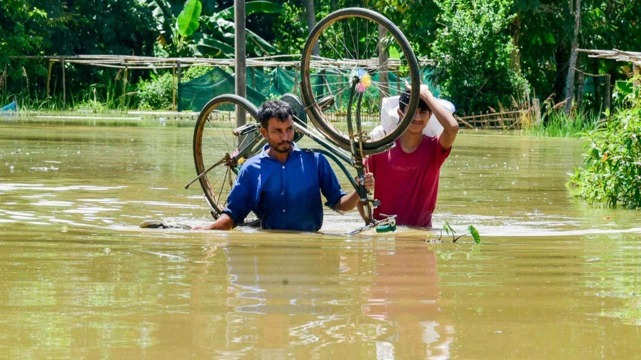 Brahmaputra's Dramatic Swelling Intensifies Assam Flood Crisis, Over 9 Lakh Affected