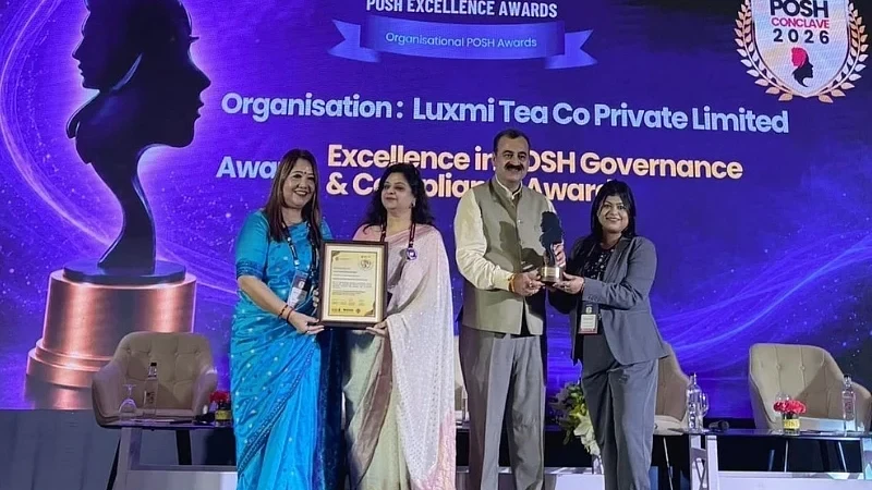 Luxmi Tea Recognized Nationally for Exemplary Workplace Safety in Assam Estates