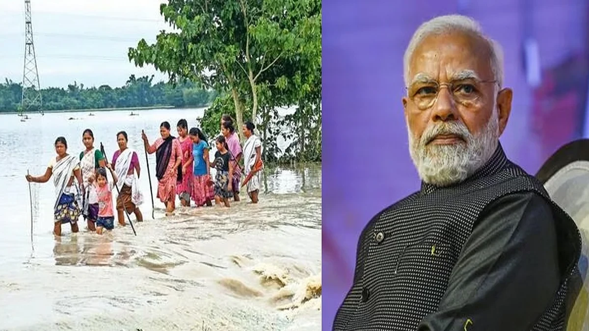 অসমৰ বান পৰিস্থিতিত কেন্দ্ৰৰ সম্পূৰ্ণ সহায়ৰ আশ্বাস প্ৰধানমন্ত্ৰী মোদীৰ