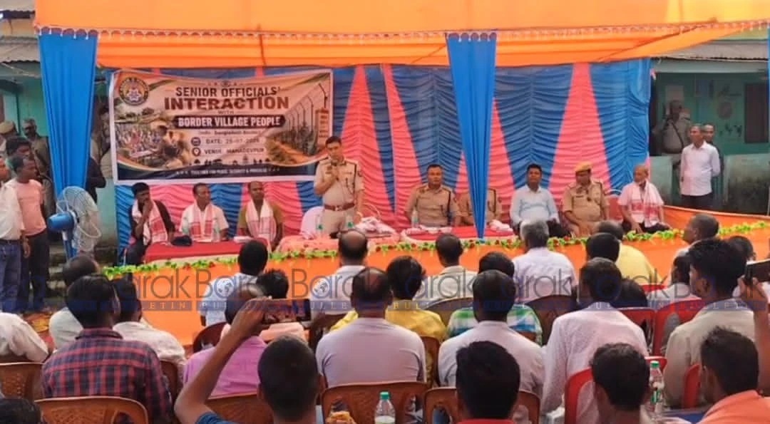 Cachar SSP Engages Border Communities in Katigorah, Discusses National Border Strategy