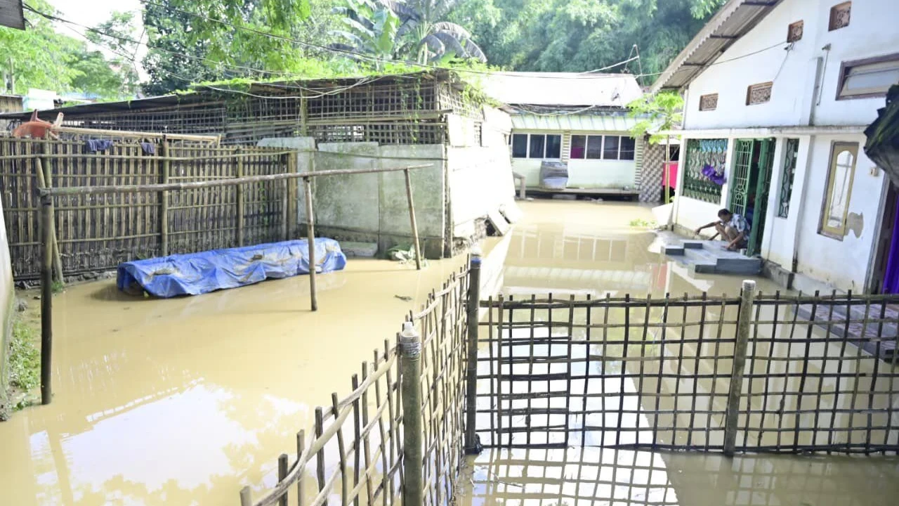 ডেৰগাঁৱত বানপানীৰ পাছত নতুন সংকট: সাপ, জাবৰ-জোঁথৰ আৰু ৰোগৰ সংক্ৰমণৰ আশংকা
