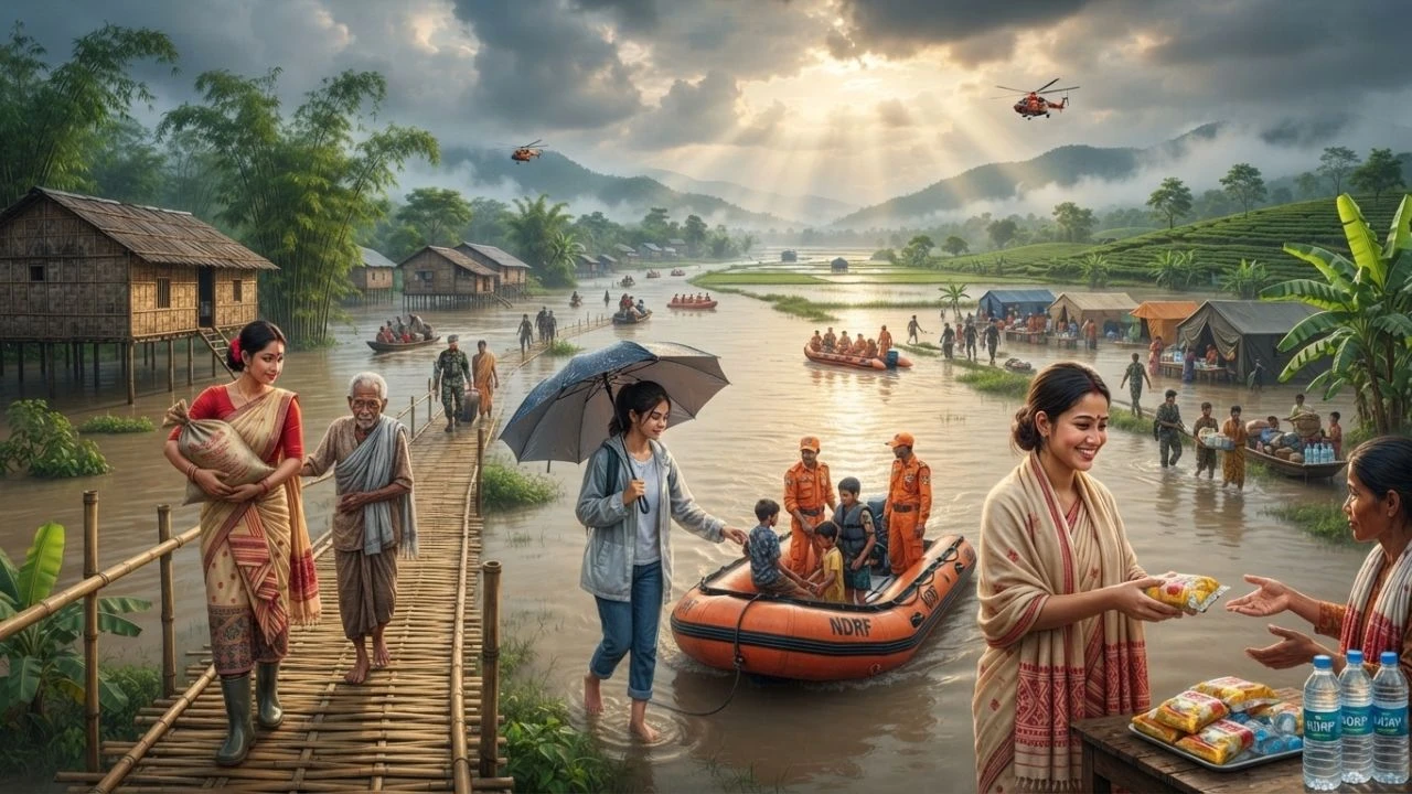 Assam Flood Crisis: Over 5.24 Lakh Displaced, Northeast Travel Severely Disrupted