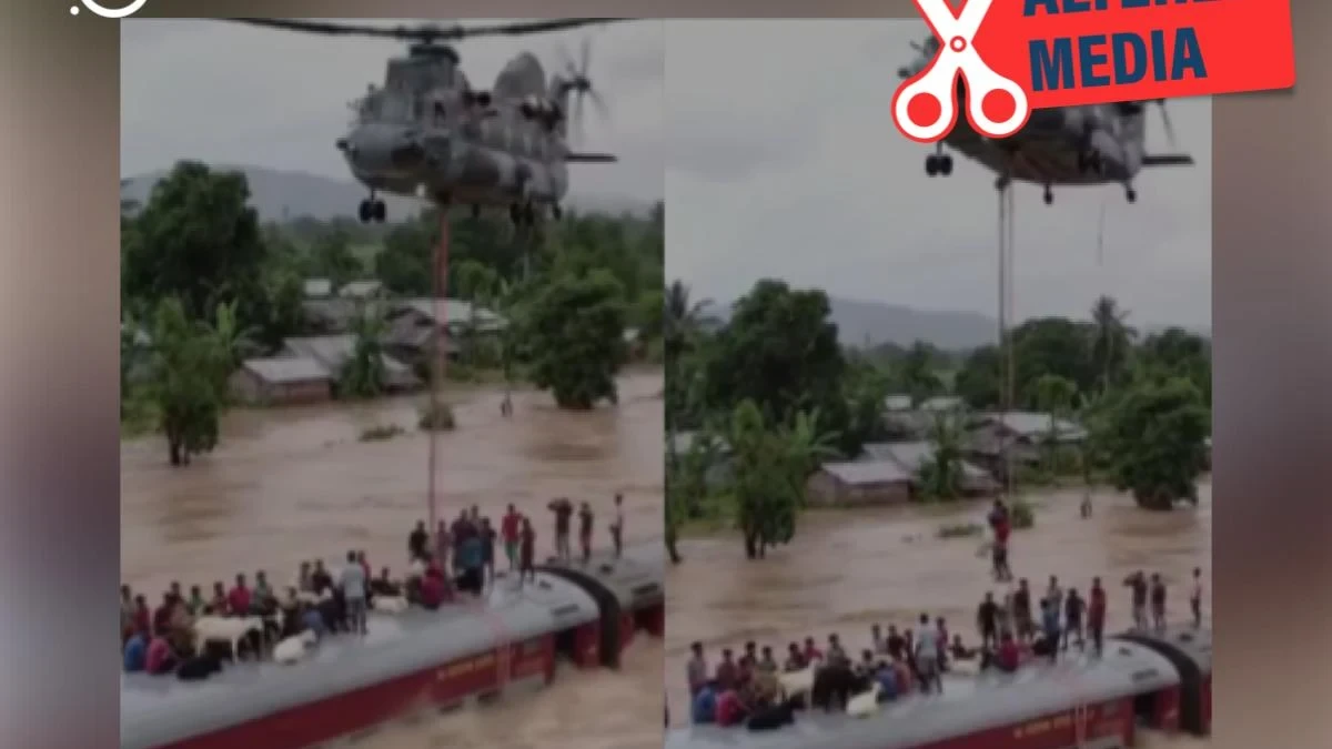 অসমৰ বান সাহায্য অভিযানৰ ভুৱা ভিডিঅ': কৃত্রিম বুদ্ধিমত্তাৰ সৃষ্টি বুলি নিশ্চিত