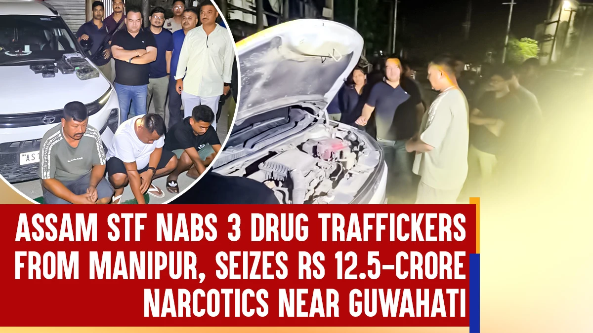 Assam STF Foils Major Drug Smuggling Bid, Rs 12.5 Cr Narcotics Seized Near Guwahati