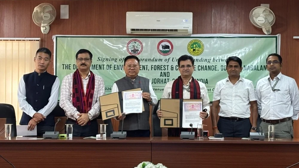 আগৰ কাঠৰ খেতিৰ বাবে যোৰহাটৰ আৰএফআৰআইৰ সৈতে নাগালেণ্ড চৰকাৰৰ গুৰুত্বপূৰ্ণ চুক্তি