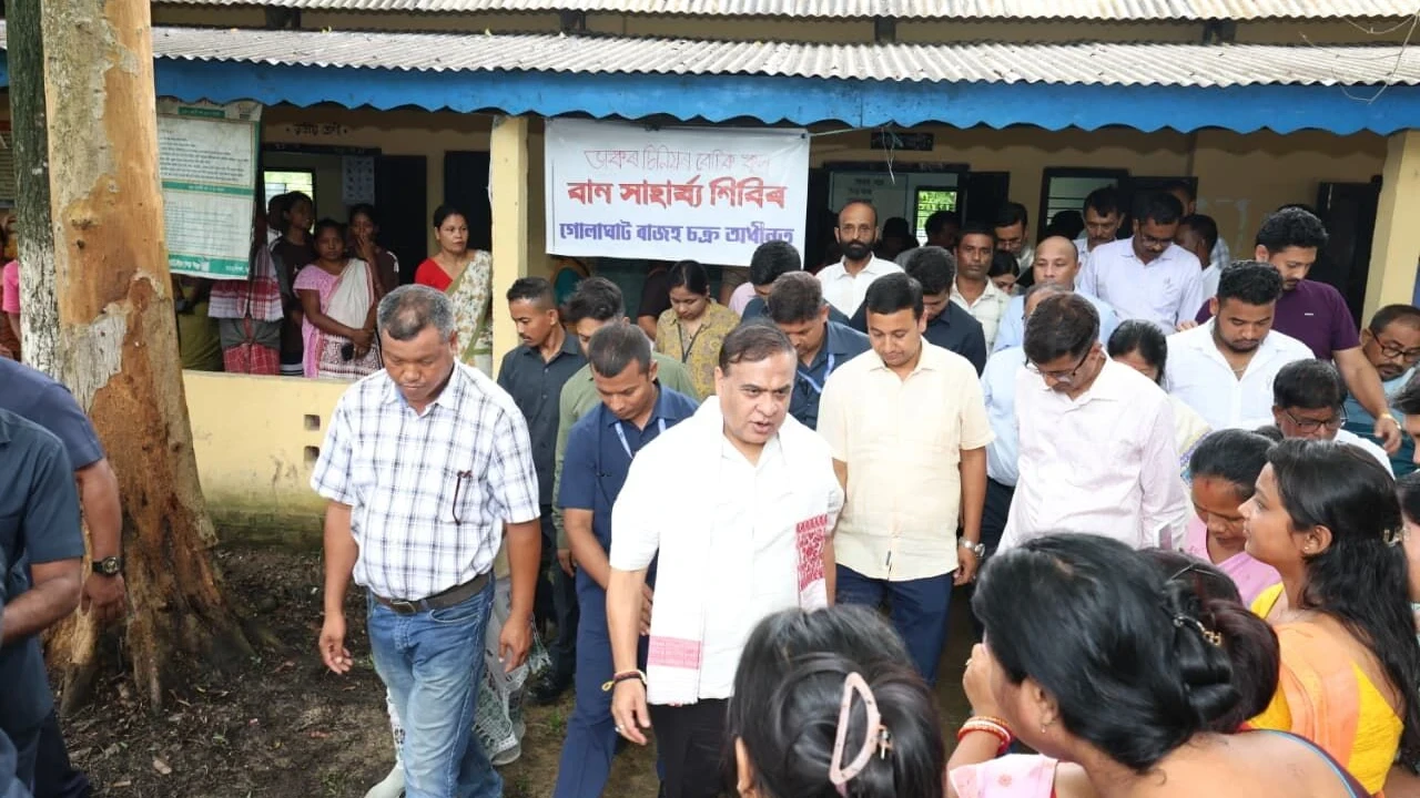 Assam CM Initiates Flood Tour as State Announces Power Bill Waivers, Expands Relief