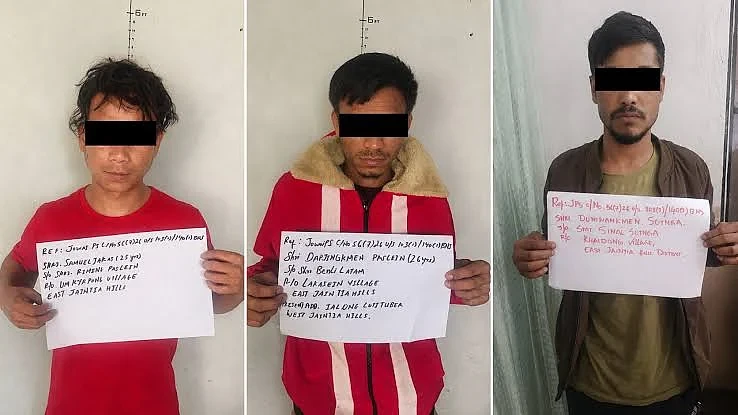 অসম আৰক্ষীৰ তৎপৰতাত জয়ন্তীয়া পাহাৰৰ হত্যাকাণ্ডৰ তিনি অভিযুক্ত গ্ৰেপ্তাৰ