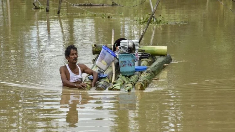 Assam Flood Situation Worsens Amid Fresh Overnight Rains