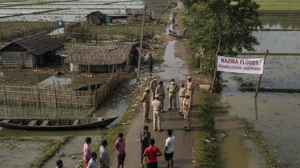 নজিৰাত বান পৰিস্থিতিৰ উন্নতি: ক্ষতিগ্ৰস্ত অঞ্চলত পুনৰ সংস্থাপনৰ চিন্তা-চৰ্চা