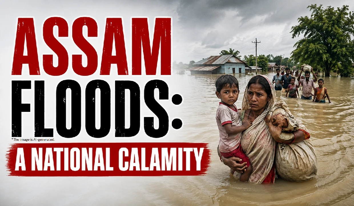 অসমৰ বানপানী সমস্যা: বাৰ্ষিক সাহায্যৰ উৰ্দ্ধত দীৰ্ঘম্যাদী সমাধানৰ প্ৰয়োজনীয়তা