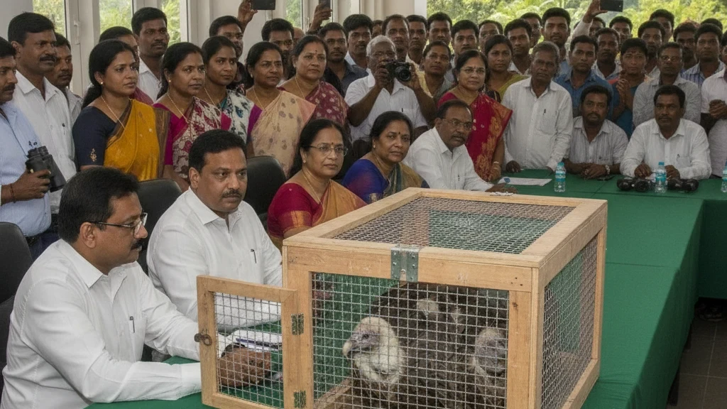 Assam Environment Minister Leads Release of 10 Critically Endangered Vultures in Biswanath