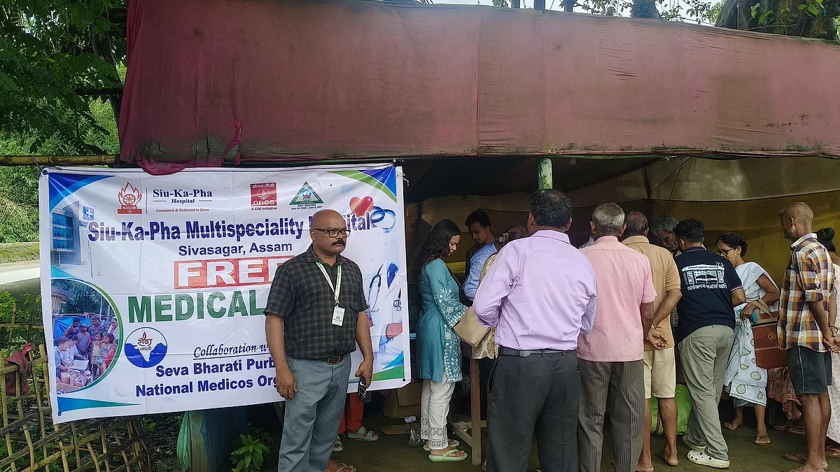Free Medical Camp Extends Vital Aid to Flood-Affected Communities in Assam