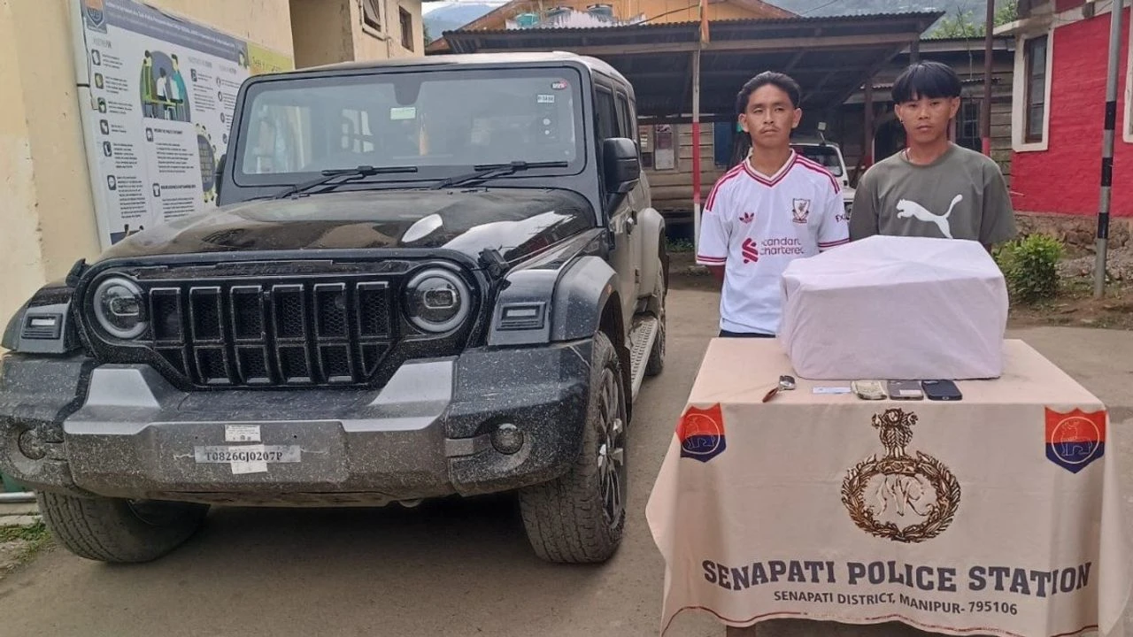 Manipur Police Seize 45 Kg Opium, Two Arrested in Senapati District