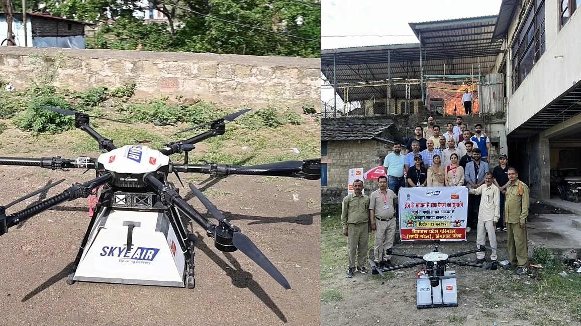 Drone Delivery Takes Flight: India Post Pilots Service in Himachal and Assam's Challenging Terrains