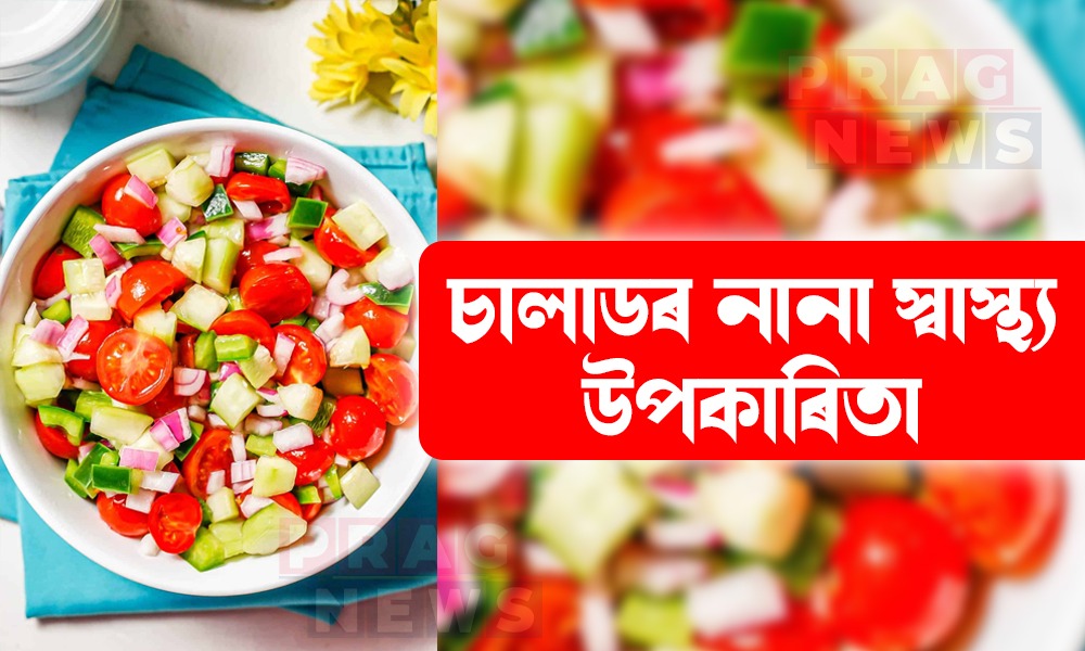দুপৰীয়াৰ আহাৰত চালাড খোৱাৰ নানা উপকাৰিতাৰ বিষয়ে আপুনি জানেনে?