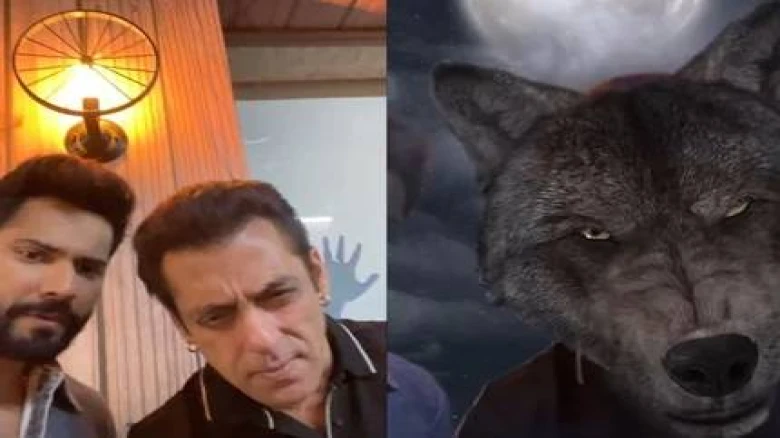 Salman Khan transforms into werewolf for Varun Dhawan, Kriti Sanon's Bhediya.  Watch video