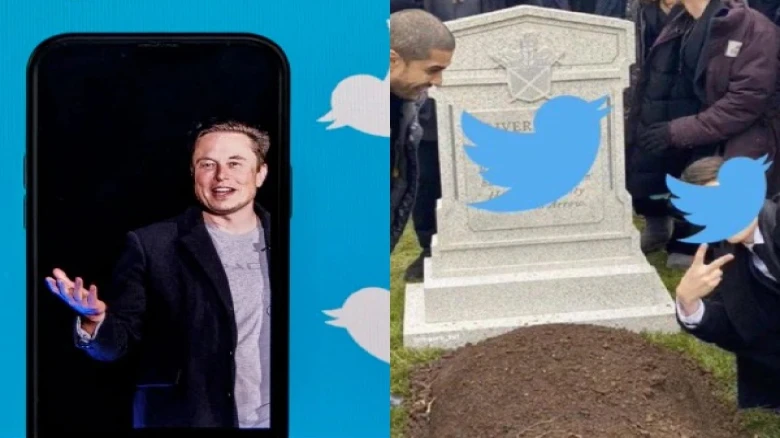 In response to “RIP Twitter” trend, Musk Tweets puzzling burial photos along with a black pirate flag emoticon