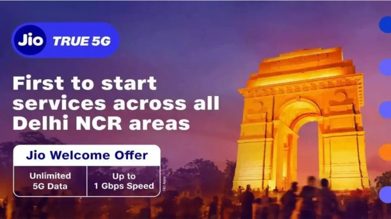 Reliance Jio True 5G services launched across Delhi-NCR; Offers unlimited 5G data