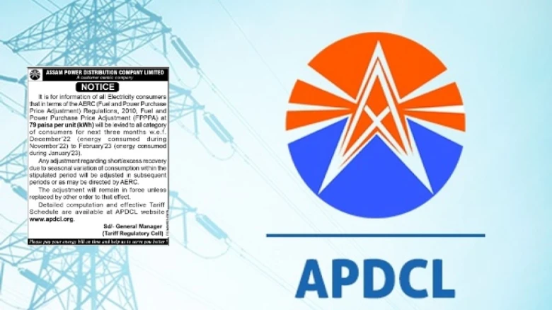 APDCL hikes electricity rates again making it last for three months from December to February