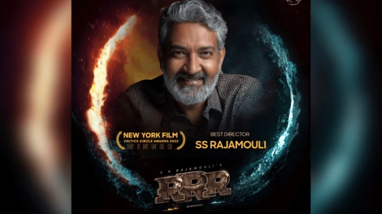 New York Film Critics Circle awards best director award to SS Rajamouli for "RRR"