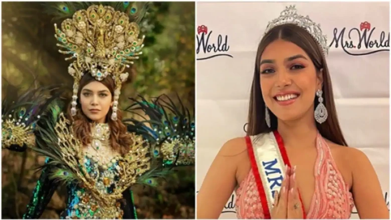 India’s Sargam Koushal crowned as Mrs. World 2022,  Brings Back the Crown after 21 Years
