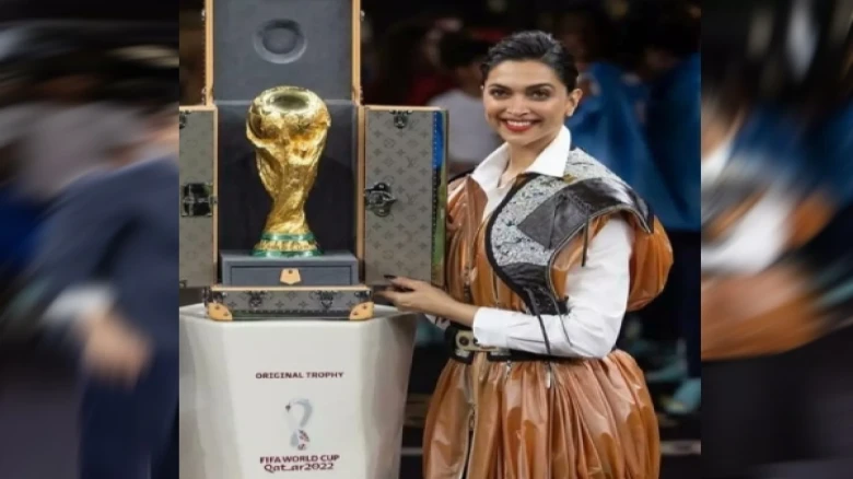 Deepika Padukone Unveils World Cup Trophy In LV Trunk