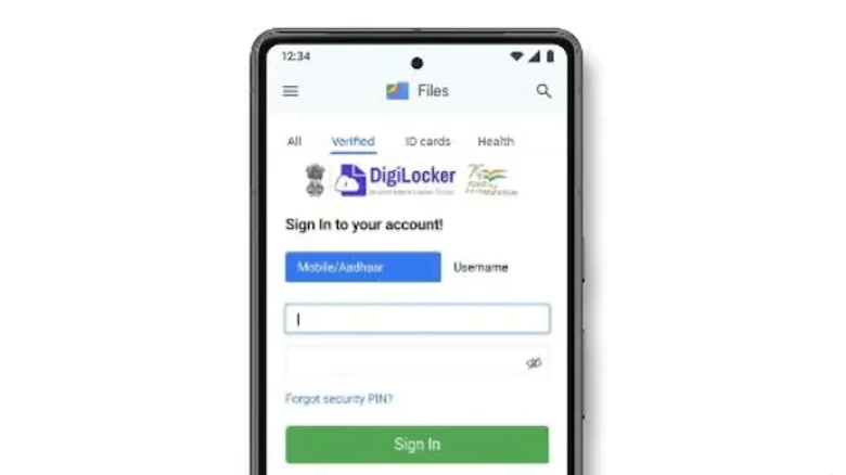 DigiLocker will be pre-installed on future Android phones, allowing users to securely save government IDs