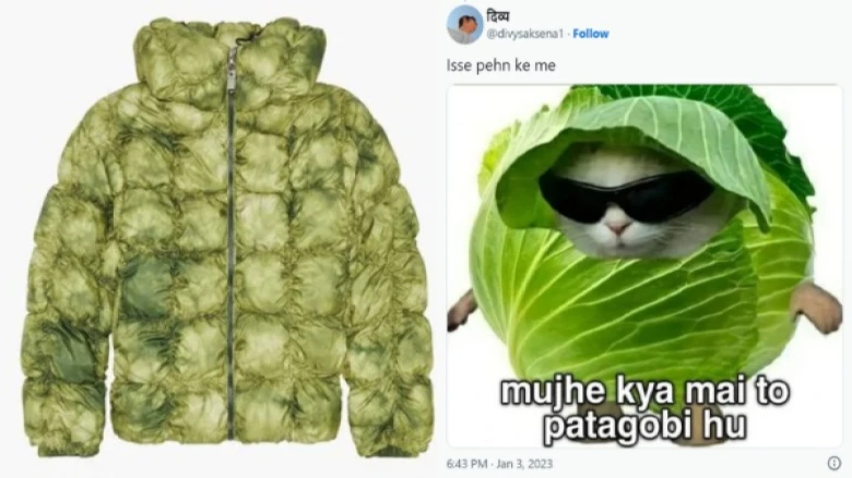 Funny tweets over a Diesel jacket worth Rs 60k is ruling the Internet, saying it reminds of ‘patta gobhi’