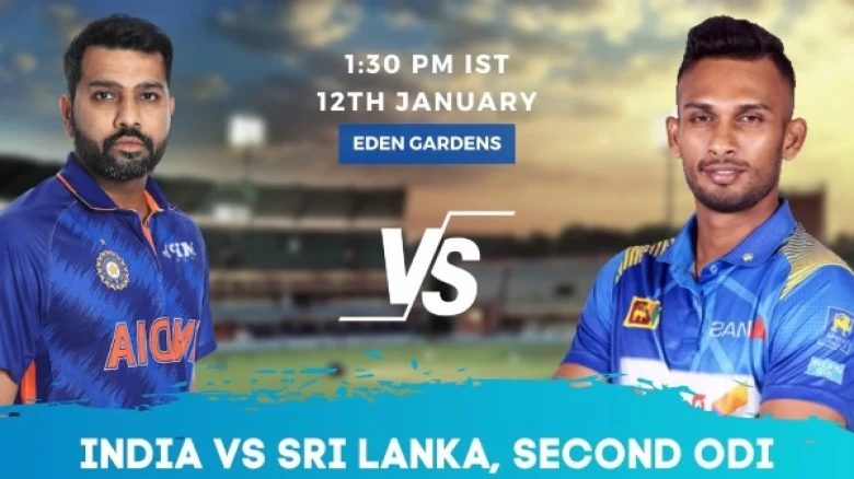 India VS SL, 2nd ODI Match: Can India maintain the lead at Edens today, Rohit Sharma Aims to Win the Series