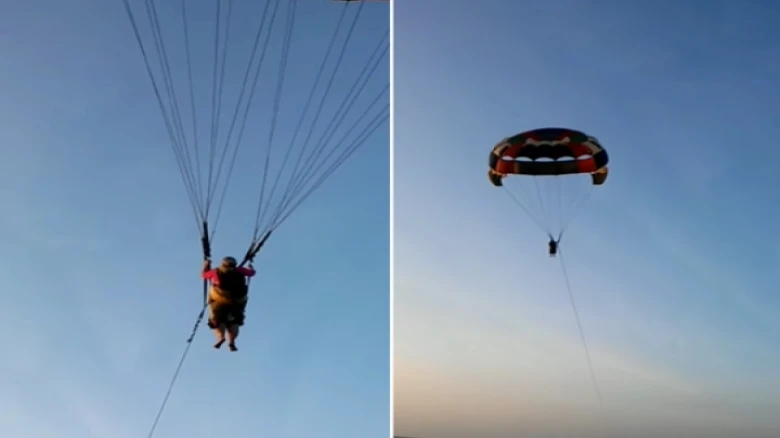 Unbelievable! Woman shares video of her late 80-year-old grandmom paragliding. Super Heartwarming Video goes Viral