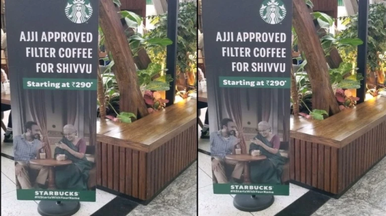 Starbucks selling 'Ajji approved filter coffee' for 290, See how the netizens respond