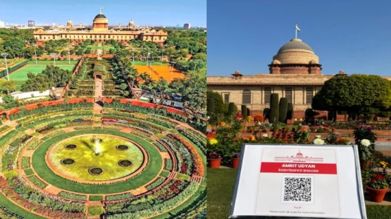 Rashtrapati Bhavan's Mughal Gardens renamed 'Amrit Udyan' by the Central Government