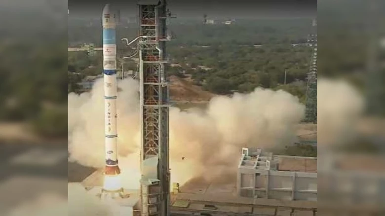 ISRO launches 2nd Edition of SSLV-D2 Rocket from Satish Dhawan Space Centre, Sriharikota