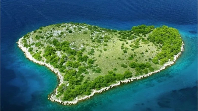 Happy Valentine's Day: Looking for a perfect Valentine's Day gift? Check out this heart-shaped island for sale in Croatia