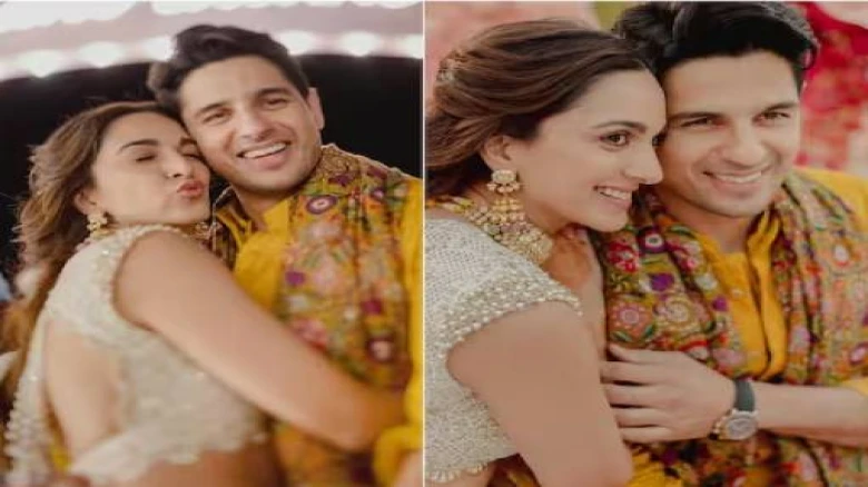 Sidharth Malhotra-Kiara Advani can't stop staring at each other in unseen pics from haldi ceremony; check it out