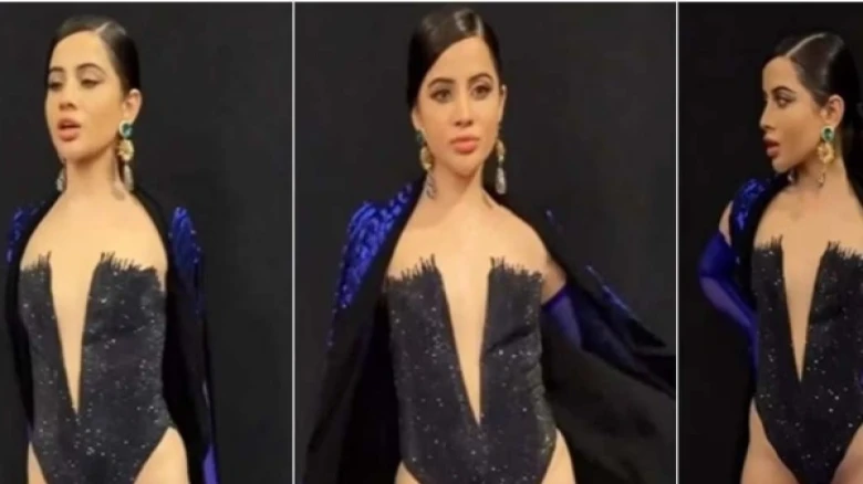 Urfi Javed slaying in Sexy Black Monokini Dress; fumes Internet!!