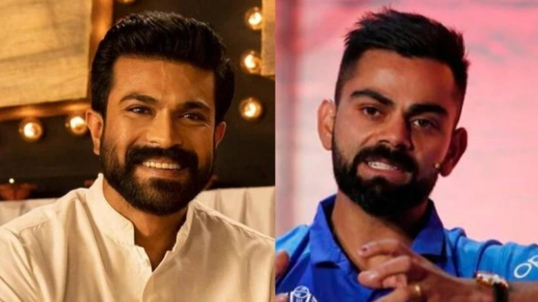 RRR star Ram Charan expresses his desire to play Virat Kohli in cricketer's biopic: here is what he said