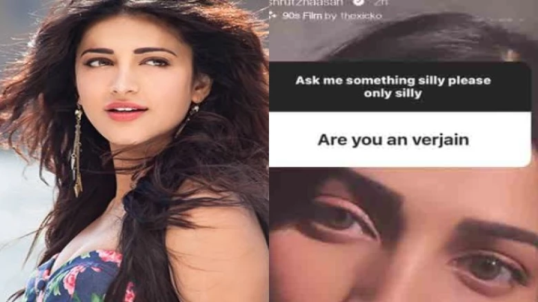 Shruti Haasan gives a befitting reply to troll for asking her if she's virgin