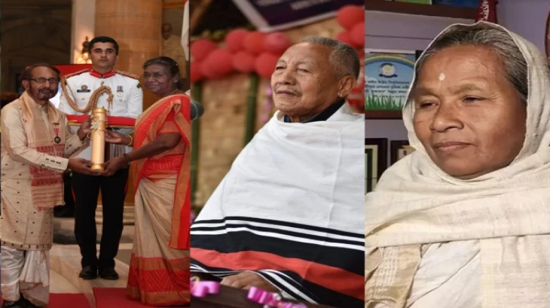 Assam: 3 Notable personalities were conferred Padma Awards by President Droupadi Murmu